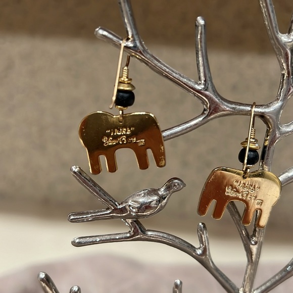 Laurel Burch Lion Dangle Earrings - Picture 6 of 9